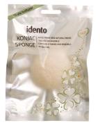 Idento Konjac Svamp Hvid Natural Fibers