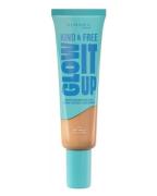 Rimmel London Kind & Free Glow It Up Moisturising Skin Tint 150 Rose V...