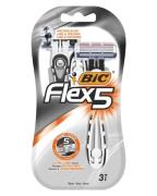 Bic Flex 5 Disposable Razors 3's   3 stk.