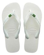 Havaianas Brasil Logo - Hvid - Str. 41/42 EU