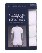 Tommy Hilfiger Cotton Crew Neck Tee 3-Pack Hvid Str. S   3 stk.