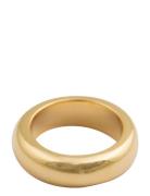 Bolded Ring Gold Ring Smykker Gold Syster P