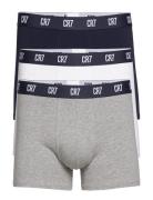 Cr7 Basic, Trunk, 3-Pack Boksershorts Multi/patterned CR7