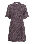 Slfjalina 2/4 Short Shirt Dress M Kort Kjole Multi/patterned Selected ...