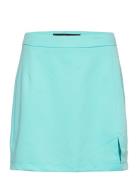 Vmnew Zelda H/W Mini Skirt Exp Kort Skjørt Blue Vero Moda