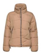 Bybomina Puffer 2 Fôret Jakke Beige B.young