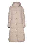 Savannah Long Puffer Coat Fôret Kåpe Beige Jofama