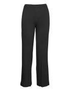 Wide Leg Pant Pyjamasbukser Pysjbukser Black Calvin Klein