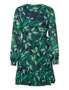 Onlstar L/S Wrap Dress Ptm Kort Kjole Green ONLY