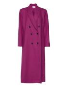 Malenegz Oz Coat Outerwear Coats Winter Coats Purple Gestuz