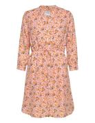 Slfdamina 7/8 Aop Dress B Kort Kjole Multi/patterned Selected Femme