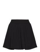 Onlnova Lux Erin Flowy Skirt Solid Ptm Kort Skjørt Black ONLY