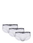 Men's Knit 3Pack Brief Underbukser Y-frontunderbukser White Emporio Ar...