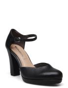 Women Court Sho Shoes Heels Pumps Classic Black Tamaris