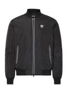 Bomber Jacket Bomberjakke Jakke Black EA7