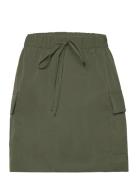 Onlmalika Cargo Skirt Ptm Kort Skjørt Green ONLY