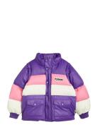 Zip Sleeve Puffer Jacket Fôret Jakke Purple Mini Rodini