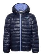 Levi's® Sherpa Lined Puffer Jacket Fôret Jakke Blue Levi's