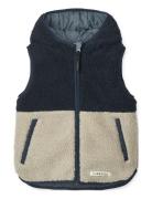 Diana Reversible Vest Fôret Vest Blue Liewood