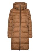 Women Coats Woven Regular Fôret Kåpe Brown Esprit Casual