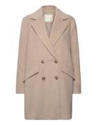 Fqcasa-Jacket Outerwear Coats Winter Coats Beige FREE/QUENT