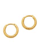 Beloved Twisted Small Hoops Accessories Jewellery Earrings Hoops Gold ...