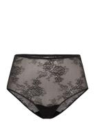 Lace Highwaist Briefs Truse Brief Truse Black Understatement Underwear