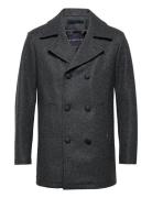 Pea Coat "Kermoor" Ulljakke Jakke Grey Armor Lux