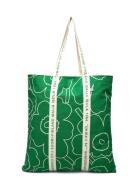 Carrier Midi Piirto Unikko Bags Totes Green Marimekko