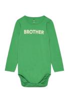 Tnsbrother L_S Body Bodies Long-sleeved Green The New
