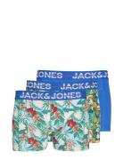 Jacpineapple Trunks 3 Pack Sn Boksershorts Blue Jack & J S