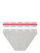 Bikini 3Pk Truse Brief Truse Grey Calvin Klein