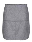 Fifth Skirt Kort Skjørt Grey Once Untold