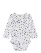Body L/S Printed Bodies Long-sleeved White Petit Piao