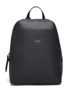 Business Backpack_Saffiano Ryggsekk Veske Black Calvin Klein