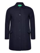 Trench Coat Trench Coat Kåpe Blue United Colors Of Benetton