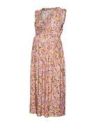Mllexie Tess Sl Wo Midi Dress 2F Knelang Kjole Multi/patterned Mamalic...