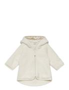 Jacket Newborn Pile Outerwear Fleece Outerwear Fleece Jackets Cream Li...