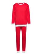Pajama Christmas Santa Gingerb Pyjamas Sett Red Lindex