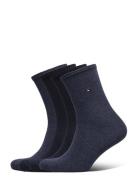 Th Women 4P Sock Ecom Underwear Socks Regular Socks Blue Tommy Hilfige...