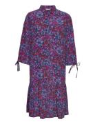 Dresses Light Woven Knelang Kjole Multi/patterned Esprit Casual