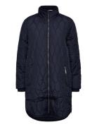 Frbaquilt 1 Outerwear Vattert Jakke Blue Fransa