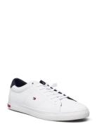 Essential Leather Detail Vulc Lave Sneakers White Tommy Hilfiger