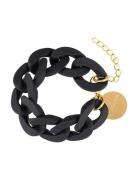 Marbella Bracelet, Black Mat Accessories Jewellery Bracelets Chain Bra...