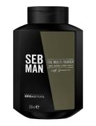 Seb Man The Multitasker 3In1 Hair Beard And Body Wash Dusjkrem Nude Se...