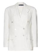 Pd Linen-Blz Blazers Double Breasted Blazers White Polo Ralph Lauren