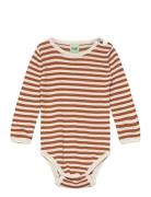 Baby Ls Body Bodies Long-sleeved Red FUB