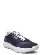 Spa Racer 100 Leather-Suede Sneaker Lave Sneakers Navy Polo Ralph Laur...