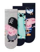 Nmmfinni Peppapig 3P Sock Cplg Sokker Strømper Multi/patterned Name It