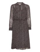 Fiona Dress Knelang Kjole Multi/patterned Lollys Laundry